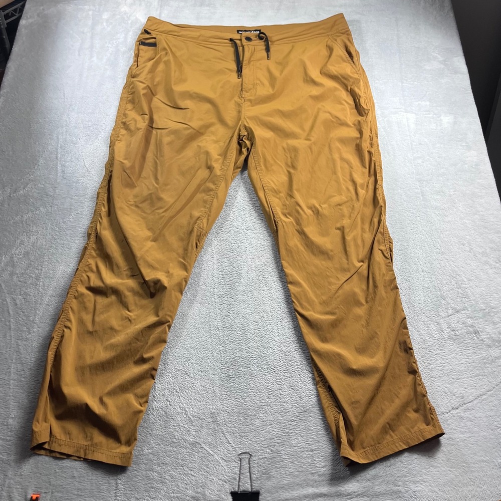 Grundens Sidereal Pants Mens 42 Brown Ochre Fishing Hiking Outdoor 40080